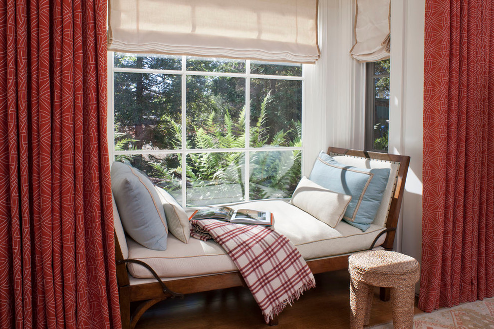 Elegant living room photo in Santa Barbara