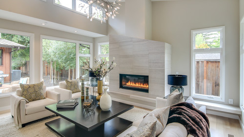 54+ Modern Fireplace ( GORGEOUS LOOK ) Stylish Fireplace Designs