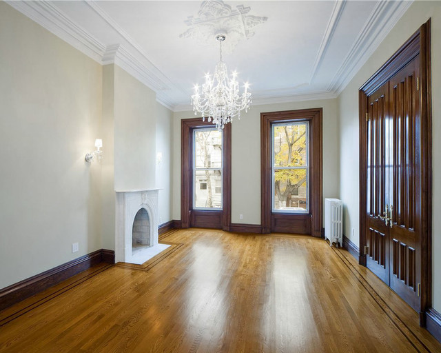 Park Slope Brownstone Traditional Living Room New York by