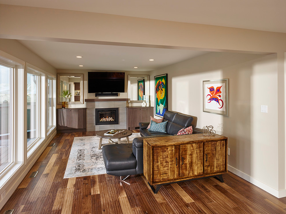 Patricia Heights Residence (2) Living Room Edmonton by Revington