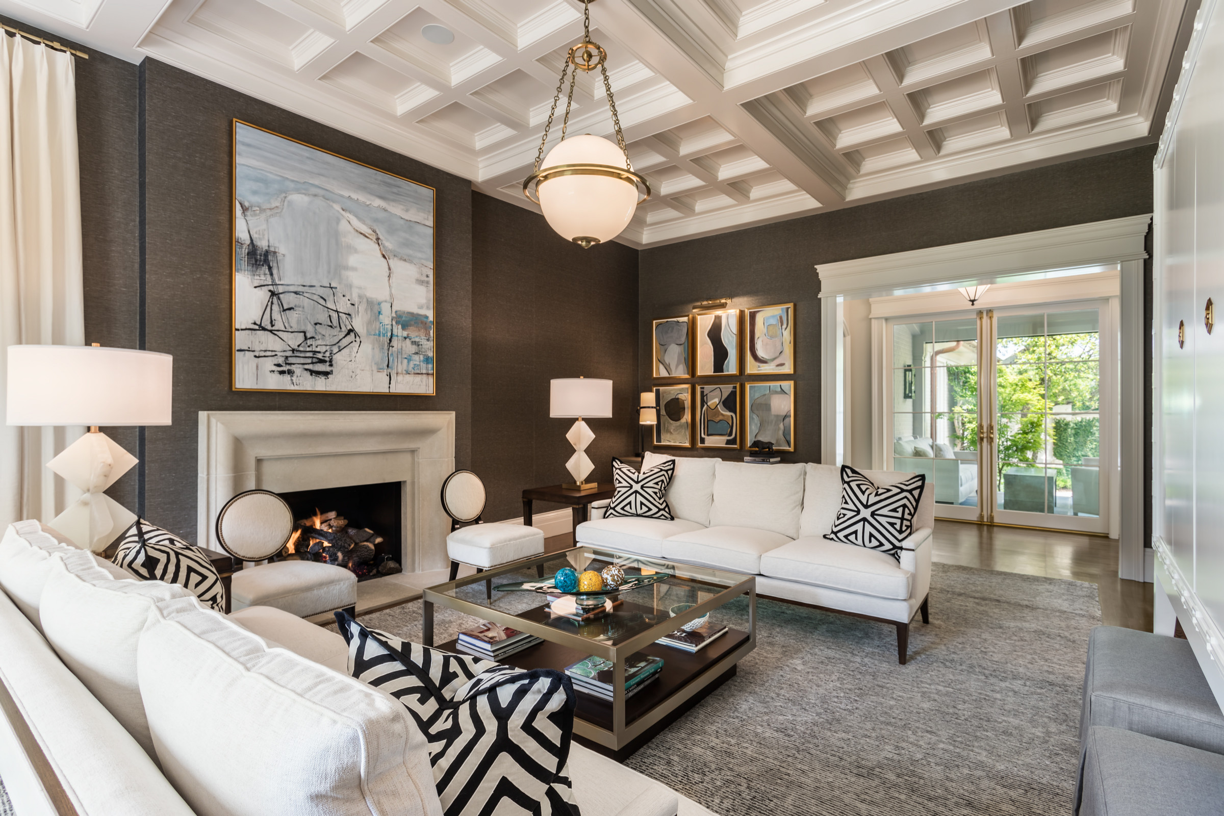 75 Beige Living Room With Brown Walls Ideas You Ll Love February 2024 Houzz