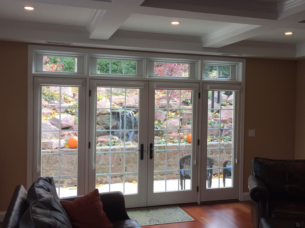 Pella French Doors & Natural Lighting Living Room Philadelphia by