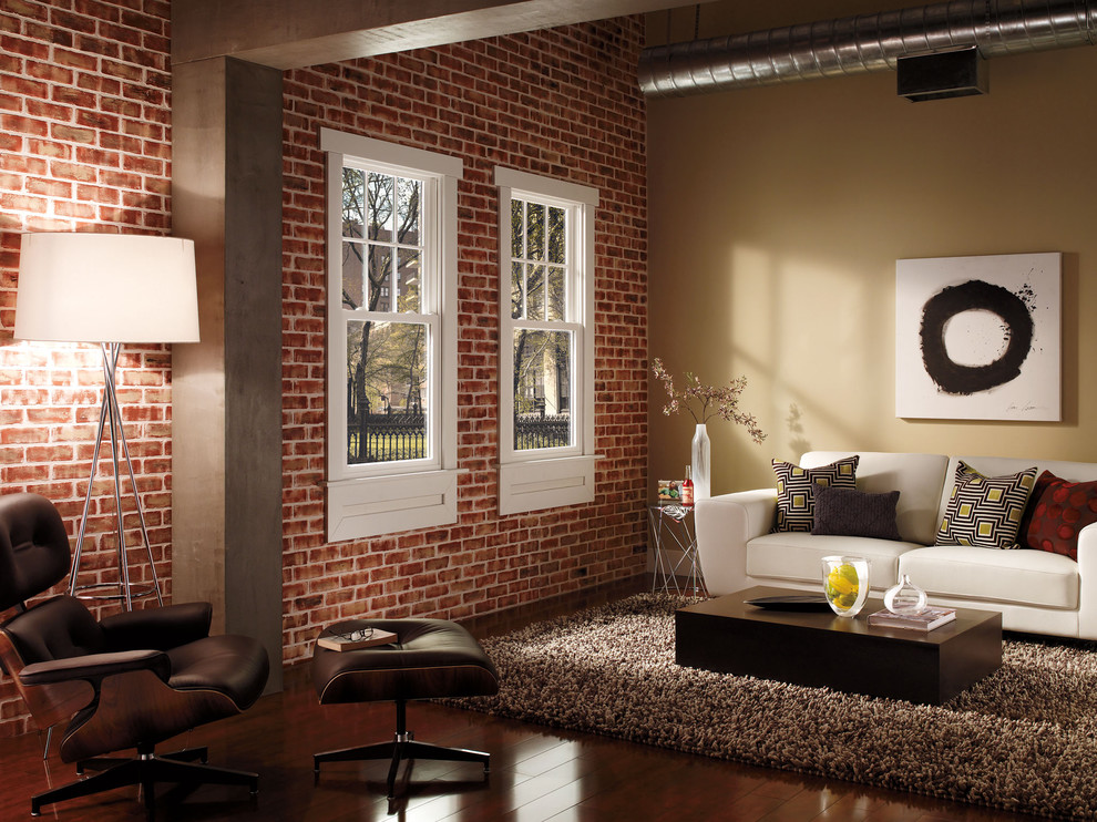 Design ideas for an eclectic living room in Cedar Rapids.