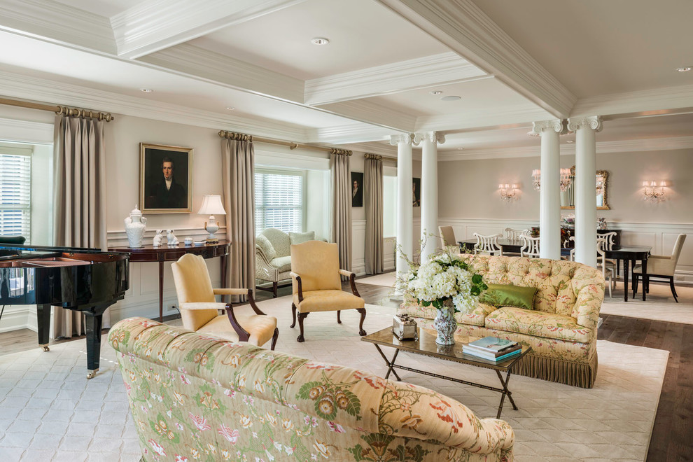 Penthouse in Doylestown Traditional Living Room Philadelphia by