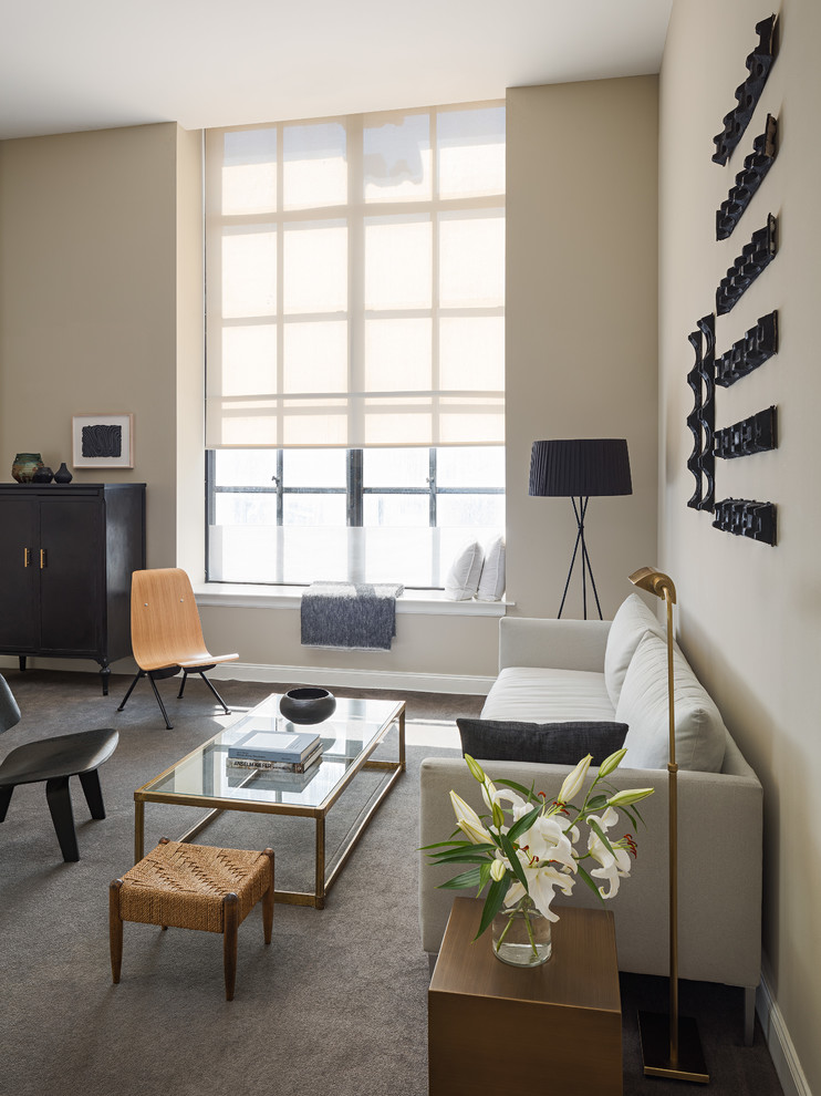 Philly Rental Apartment Modern Living Room Philadelphia by S P