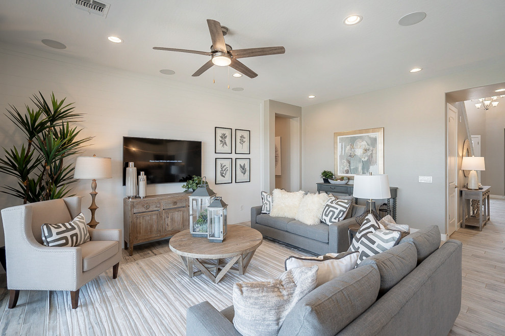 Phoenix, Arizona | Hacienda at Harvest - Hacienda Indigo Living Room ...