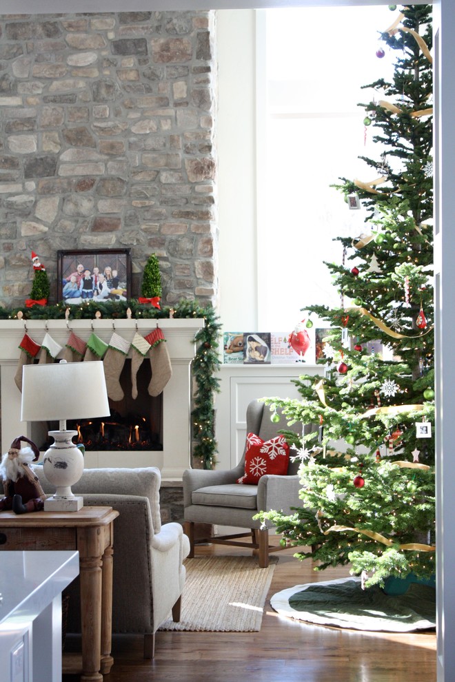 Inspiration for a timeless living room remodel in Salt Lake City with a standard fireplace