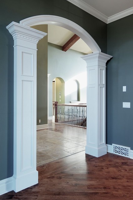 pics Living Room Pillar Decoration Ideas For Home pillar detail from living to dining