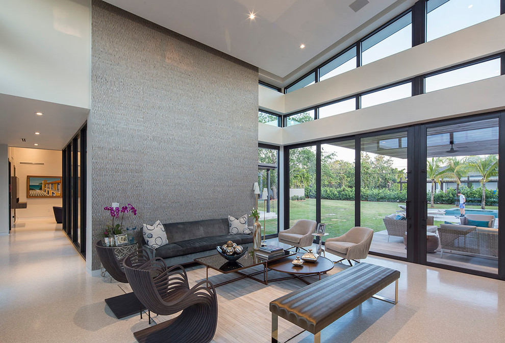 Pinecrest Home - Contemporary - Living Room - Miami - by SDH Studio