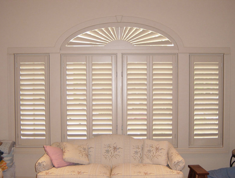 Plantation Shutter Gallery Transitional Living Room Houston by