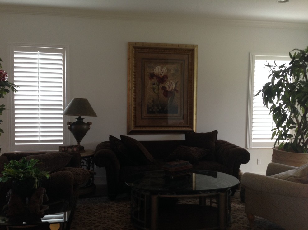 Plantation Shutters West Palm Beach Modern Living Room Miami by