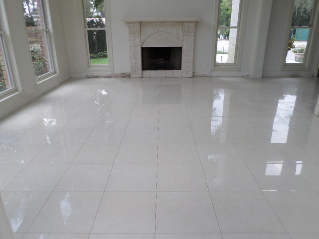 Polished Porcelain 24 X24 Tile With A, 24 By 24 Tile