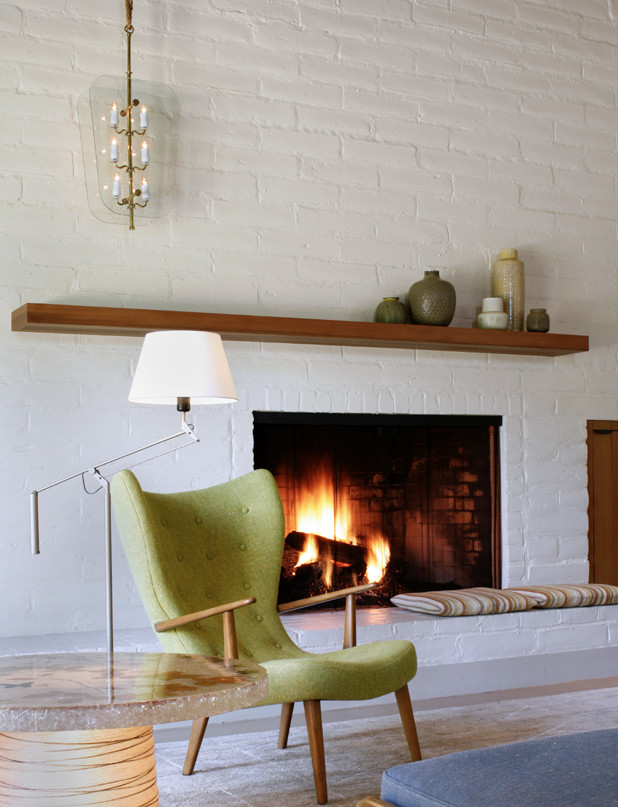 Inspiration for a 1950s living room remodel in San Francisco
