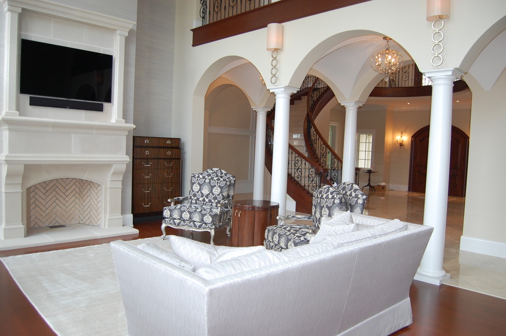 Portsmouth NH home Transitional Living Room Boston by Southwick