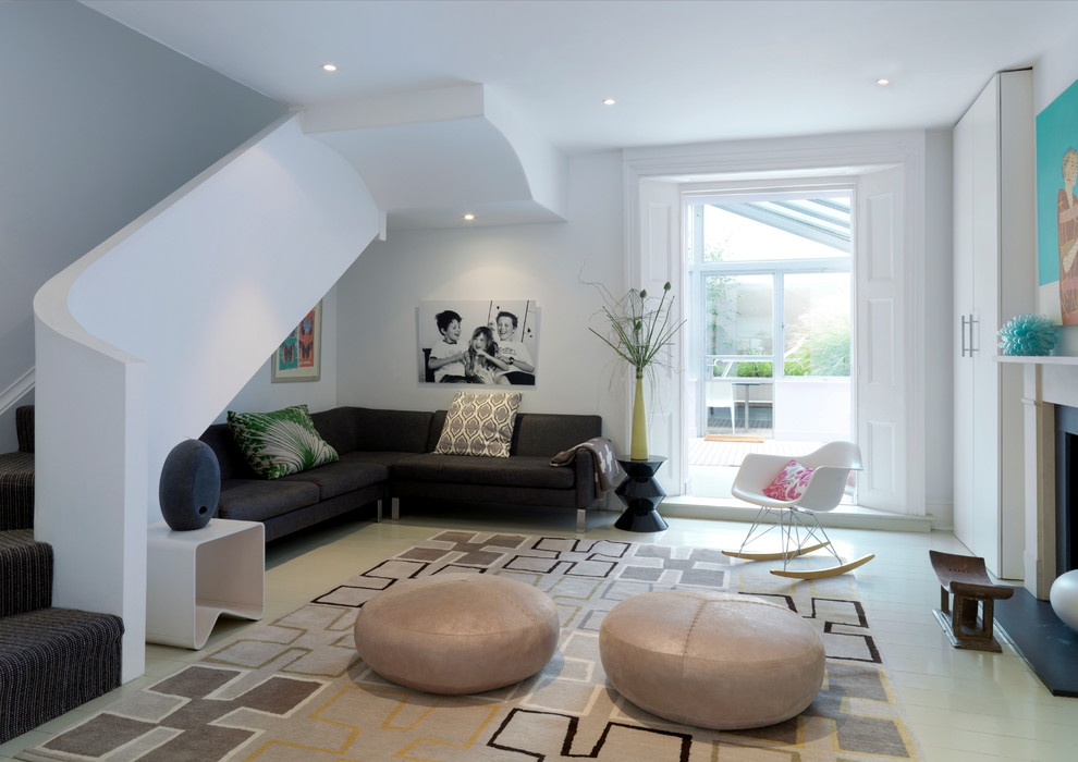 Primrose Hill Townhouse Contemporary Living Room London By Nia Morris Studio Houzz