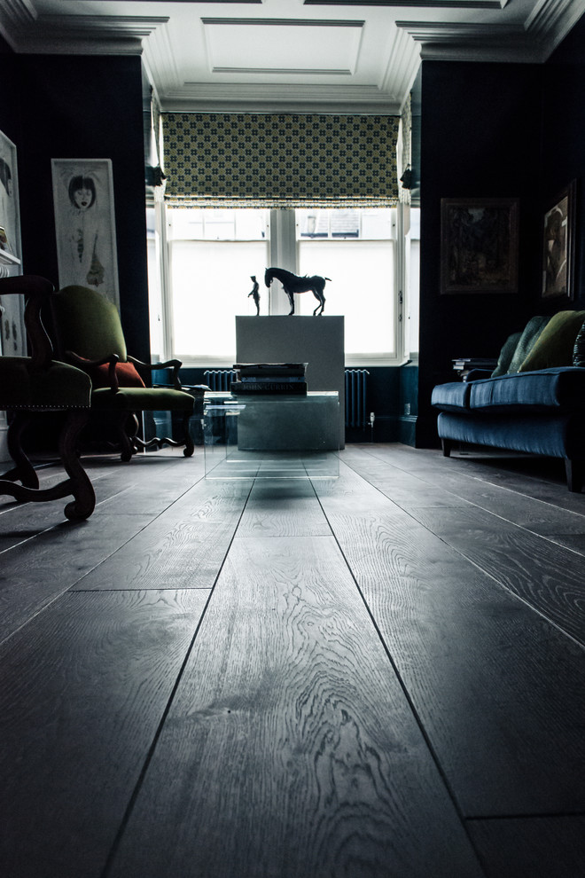 Classic living room in London.