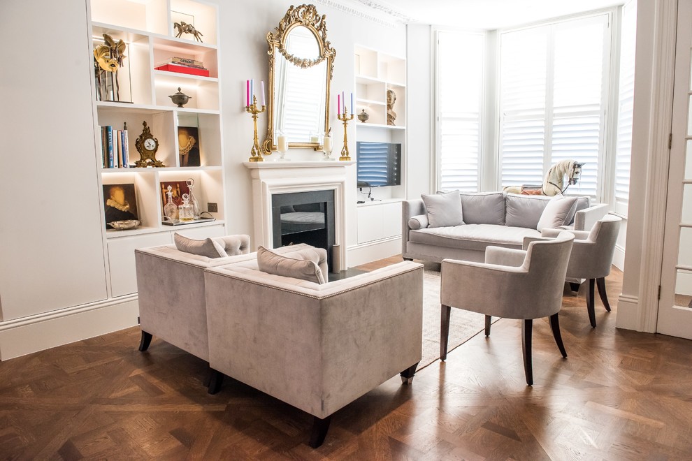 Private Client - Versailles panels & 240mm prime French oak SW3 ...