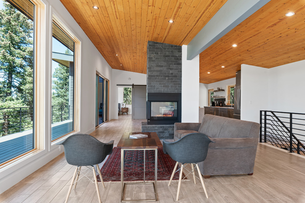 Private ResidenceEvergreen, Colorado Contemporary Living Room