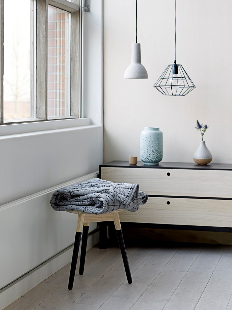 Inspiration för ett minimalistiskt vardagsrum