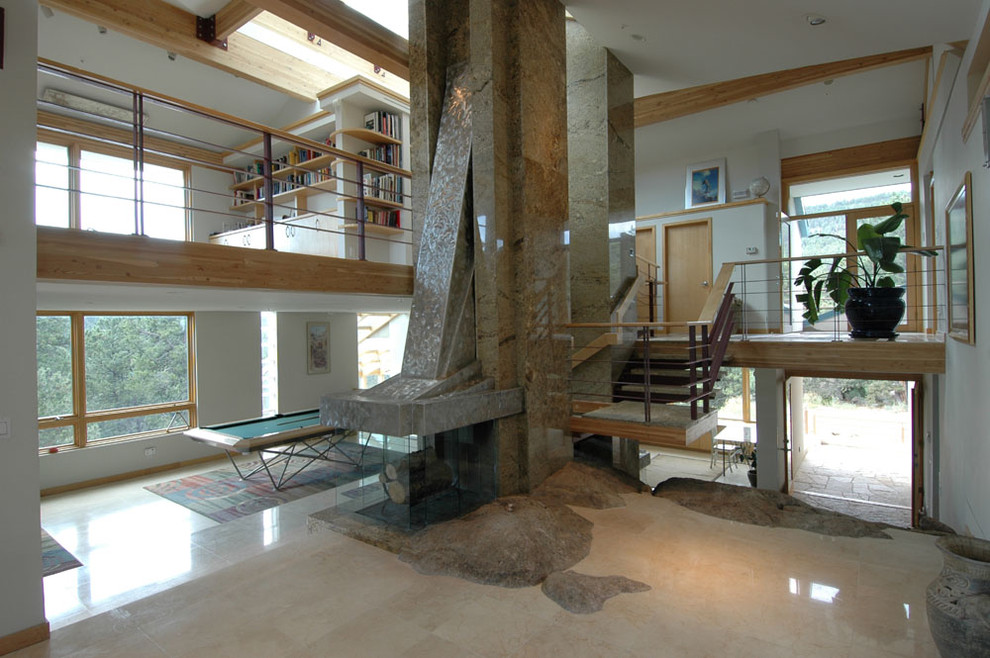 Beautiful view of San Francisco Compact Living Room