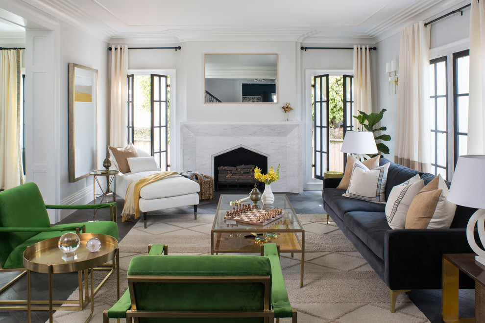 Property Brothers At Home Drew S Honeymoon House Transitional Living Room Los Angeles By Breeze Giannasio Interiors Houzz