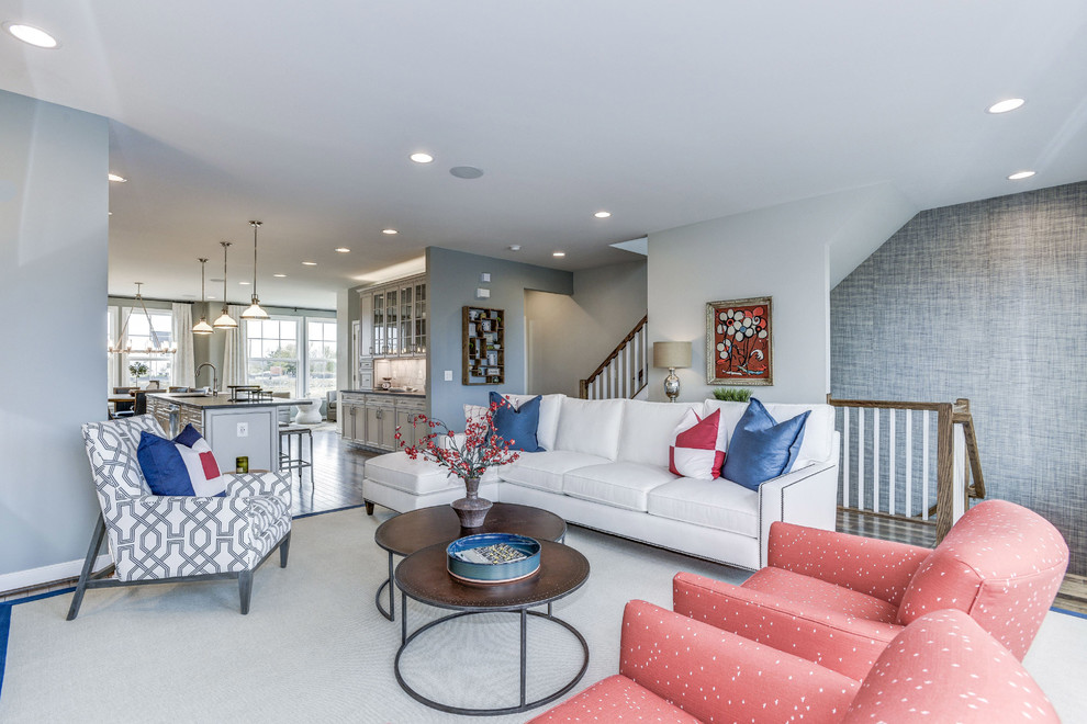 Prosperity Plains The Carver Model Farmhouse Living Room DC