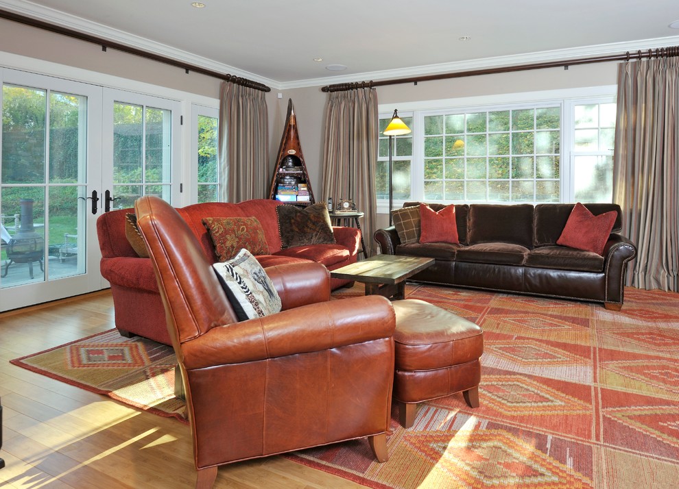 Queen Anne Continental Remodel Traditional Living Room New York