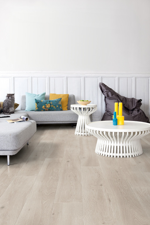 Quickstep Largo Long Island Oak Light 4v Planks Laminate Flooring 9 5 Mm Living Room London By Centre Ltd - Quick Step Largo Laminate Flooring Reviews
