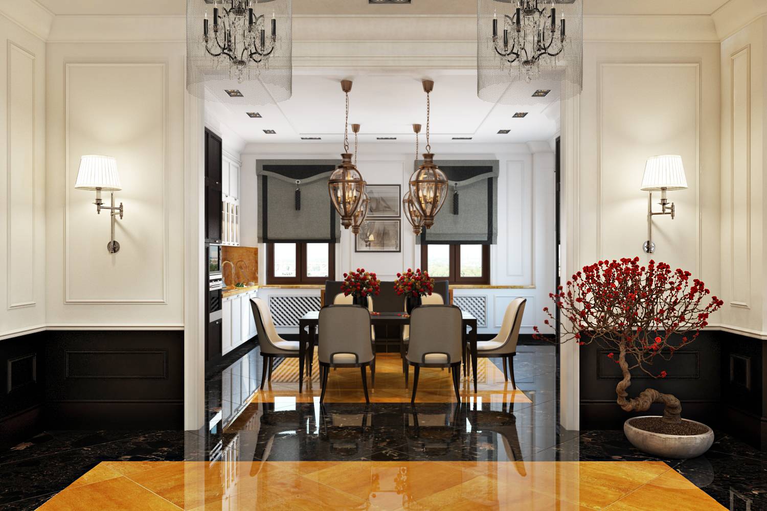 Ralph Lauren interior style - Living Room - Other - by ARCHIVIZER | Houzz