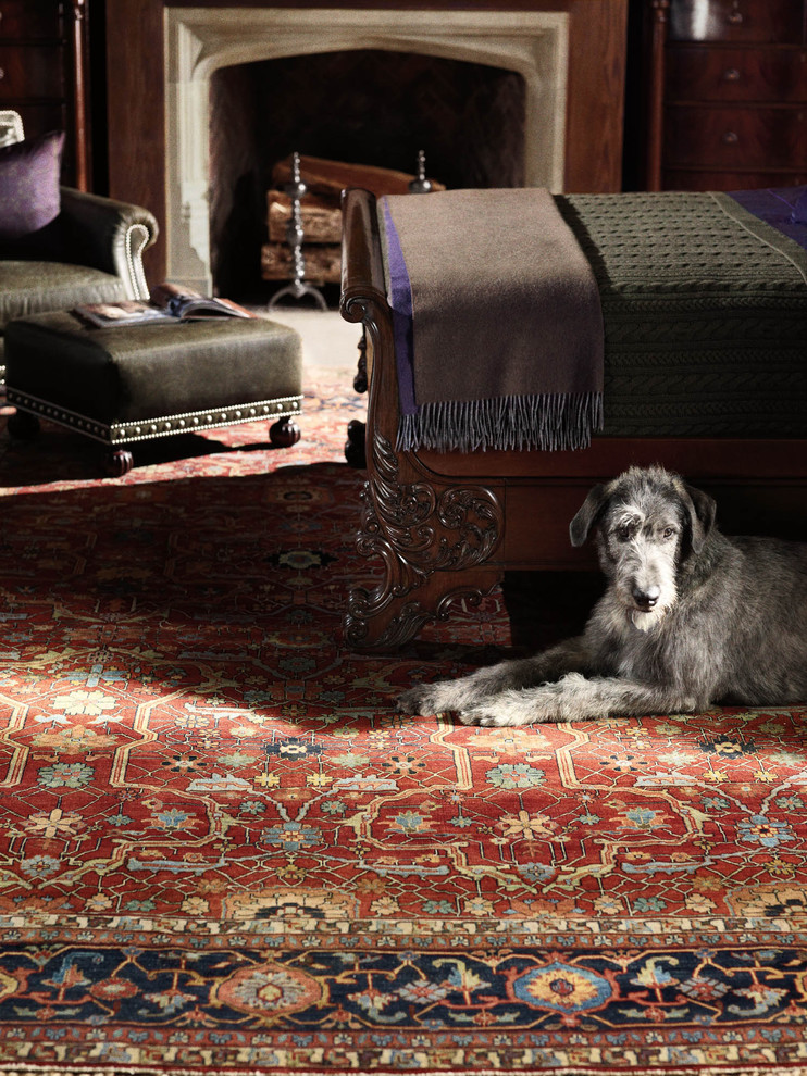 Ralph Lauren Richmond rug Traditional Living Room Orange County