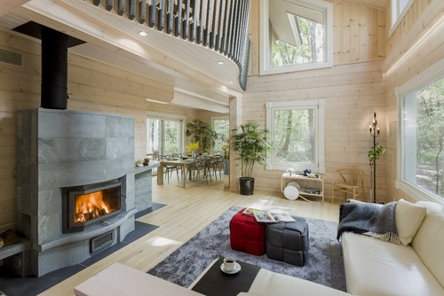 最新ログハウス入門 メーカー選びとプラン二ングのヒント Houzz ハウズ 最新ログハウス入門 メーカー選びとプラン二ングのヒント Houzz ハウズ