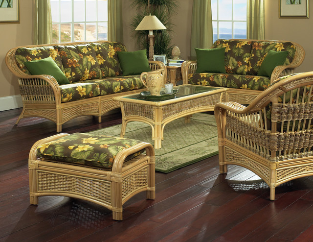 Rattan Furniture - Tropical Breeze Style - Exótico - Salón - Nueva York -  de Wicker Paradise | Houzz