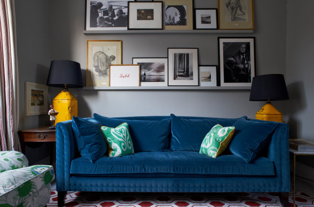 A colourful London home - Eclectic - Living Room - London - by