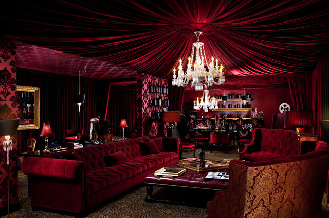 Raymond Winery - The Red Room - Eclectic - Living Room - San Francisco - by  Joshua Rowland Interiors | Houzz IE