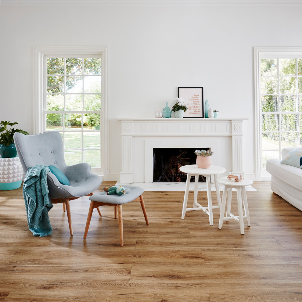 Real Living Vinyl Scandinavian Living Room Melbourne By Carpet Court Houzz