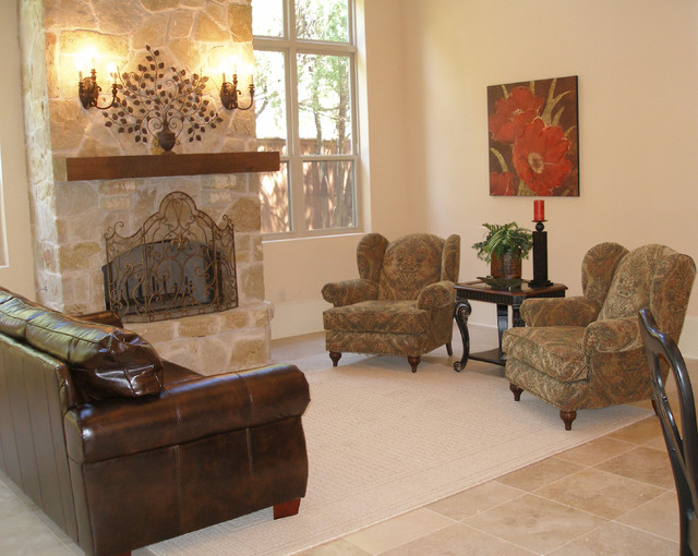 renovations Traditional Living Room Dallas by Accents of