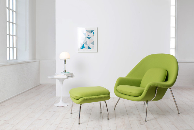 Replica Eero Saarinen Womb Chair + Ottoman - Retro - Salón - Melbourne - de  OSKAR Australia | Houzz
