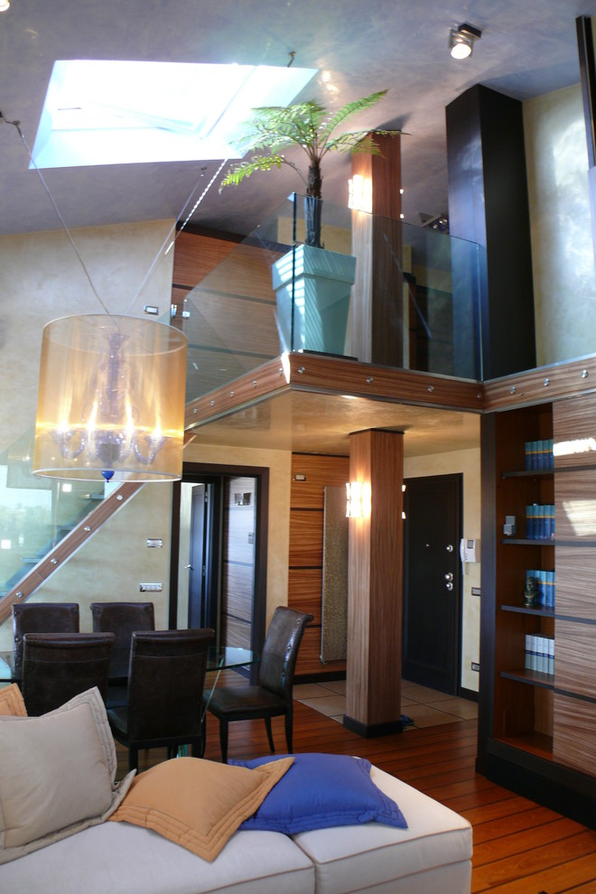 Residential penthouse designed as a yacht interior design ...