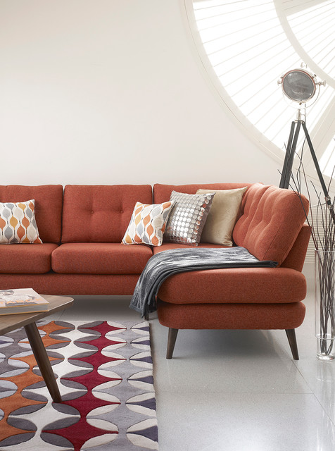 Retro Corner Sofa - Contemporary - Living Room - Hertfordshire - by  Fishpools Furniture Store & Interior Designers | Houzz AU