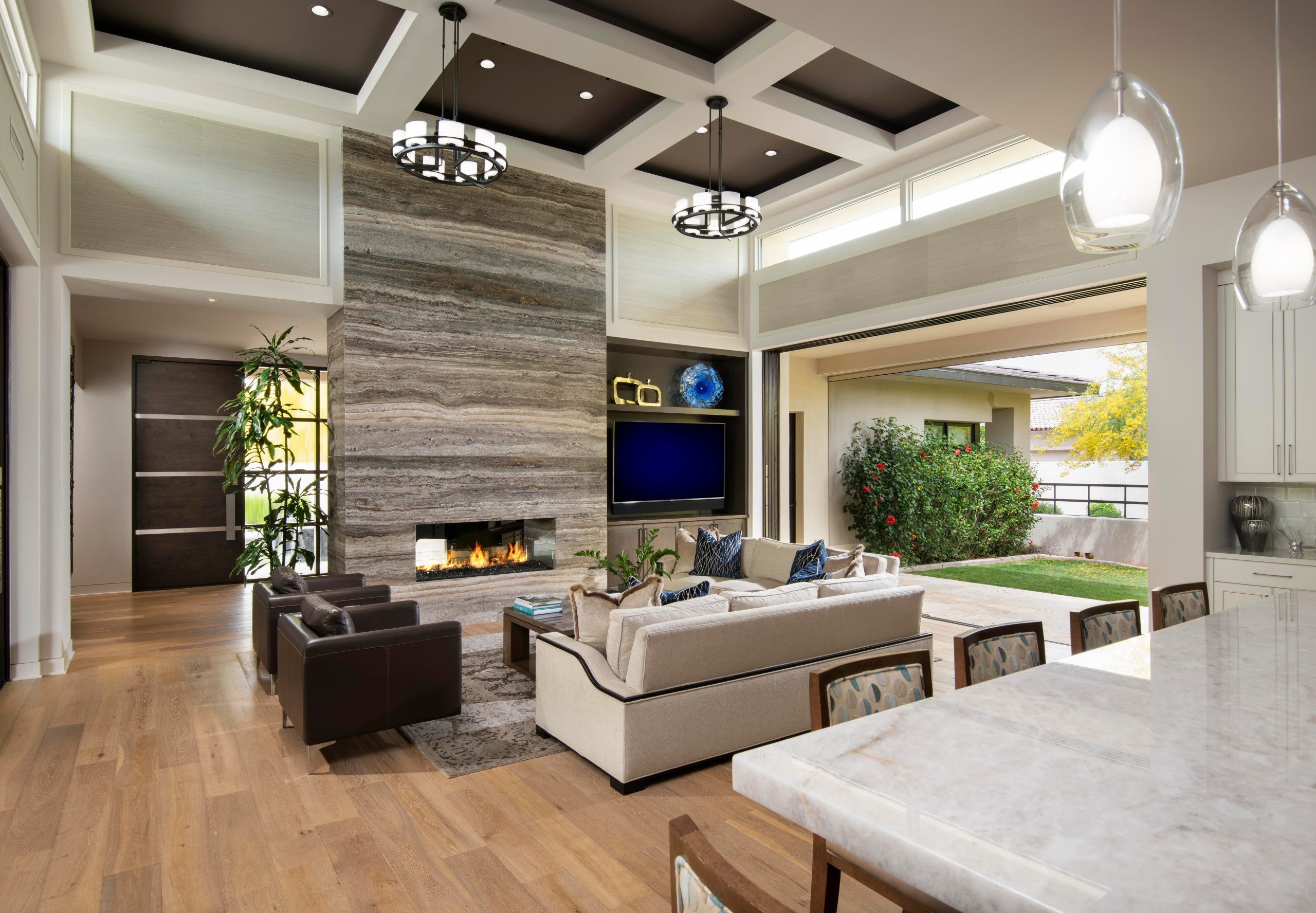 houzz contemporary living room