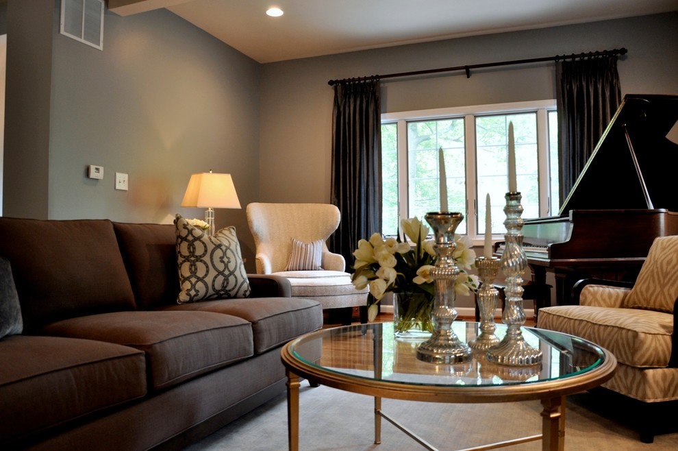 Romantic Living Room in Bethesda Traditional Living Room DC Metro