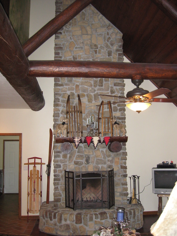 Classic living room in Albuquerque.