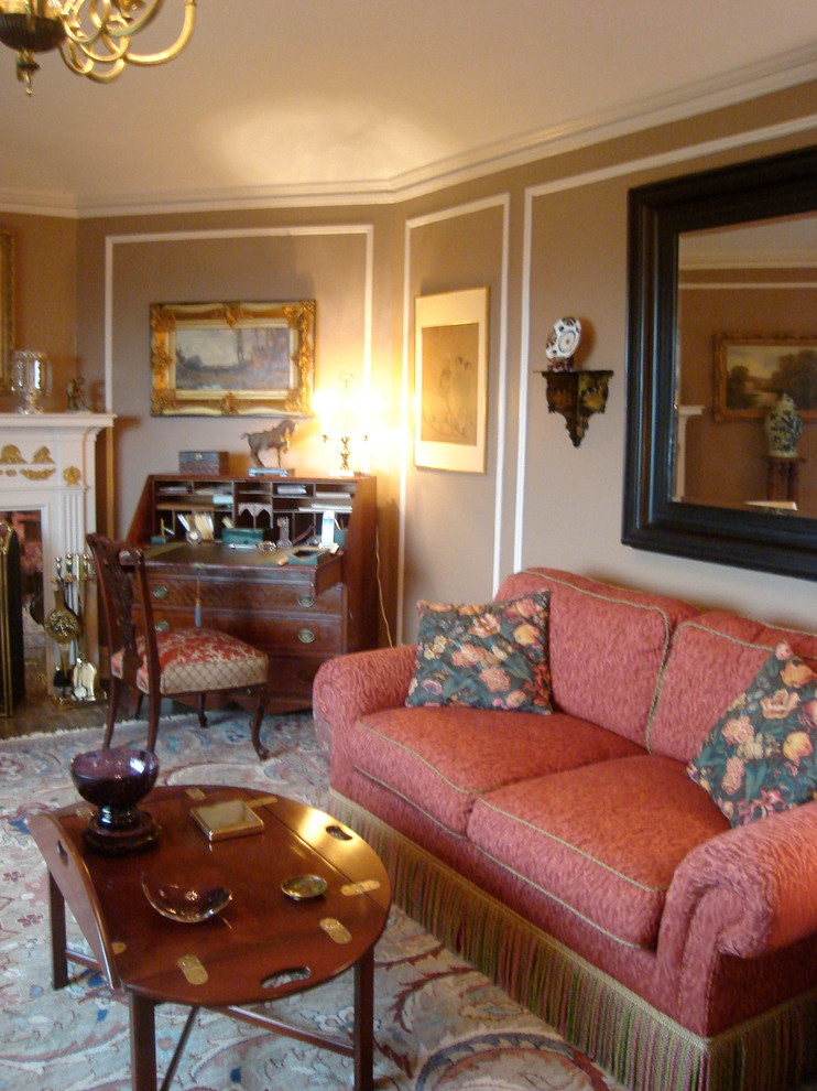 Saint Louis Central West End Traditional Living Room St Louis