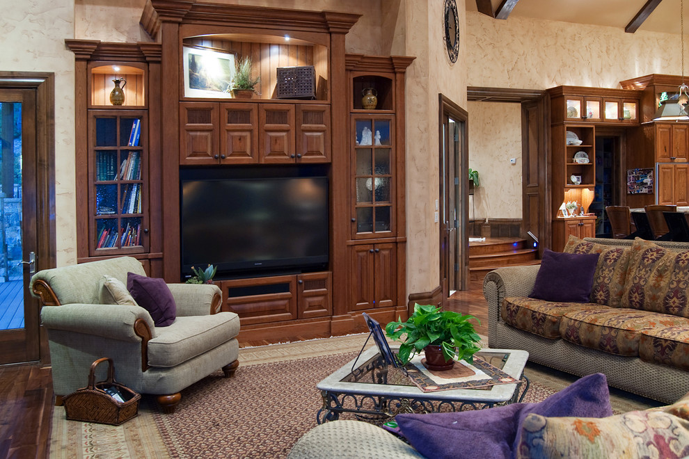 Living room - traditional living room idea in Salt Lake City
