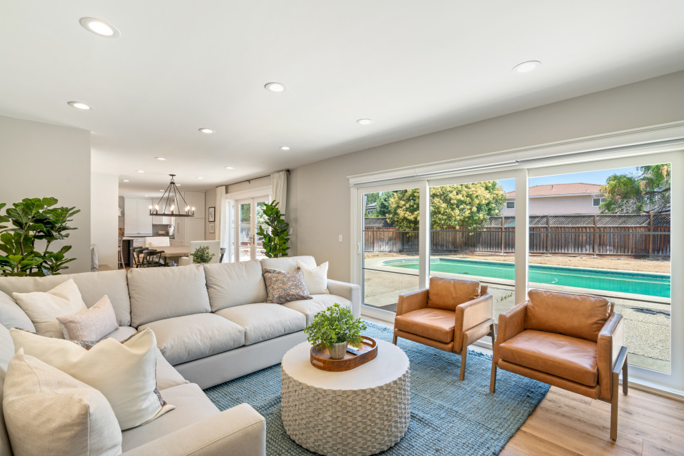 San Anselmo 2 Story Remodel Living Room San Francisco by