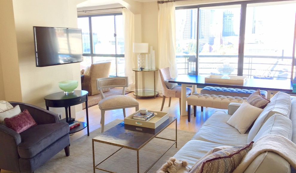 San Francisco HighRise Contemporary Living Room San Francisco