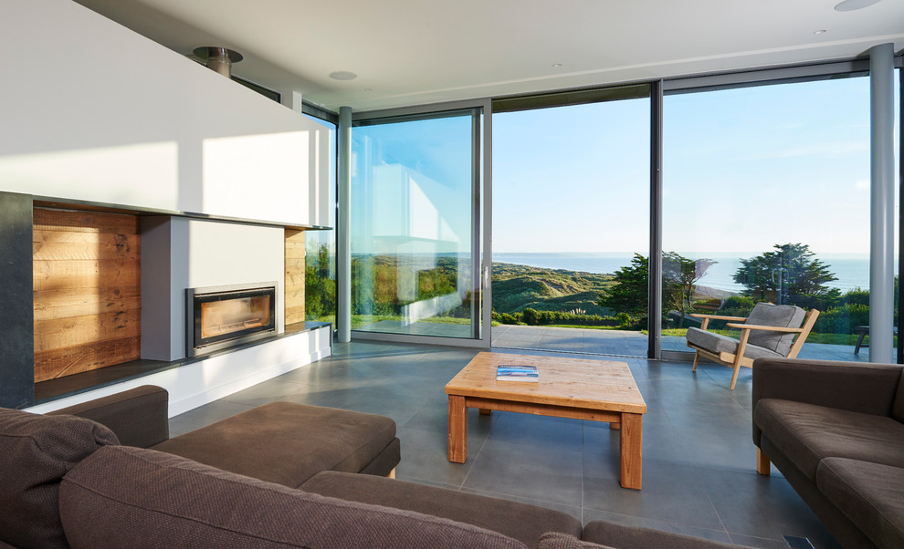 Sandhills - Contemporary - Living Room - Devon - by Barc Architects Ltd ...