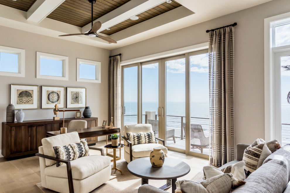 Maritimes Wohnzimmer in Miami