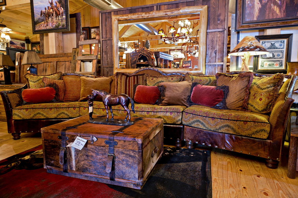Santa Fe Ranch Western Furniture Rustic Living Room Miami By Houzz Santa Fe Ranch Western Furniture, Santa Fe Furniture