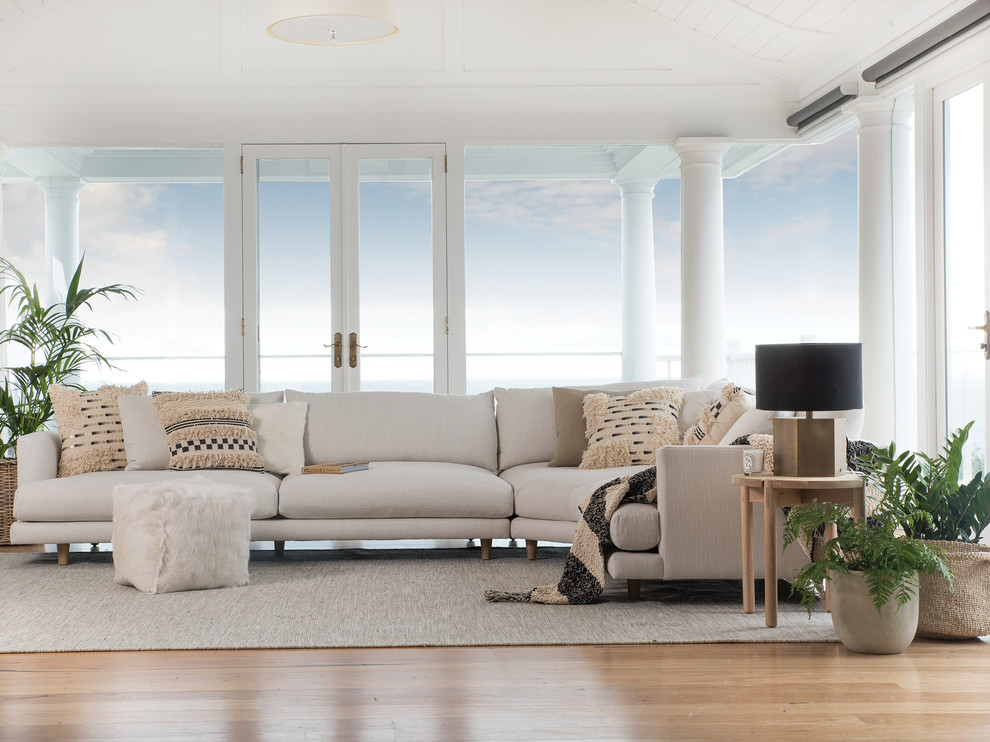 Santa Monica Modular Beach Style Living Room Melbourne by Plush